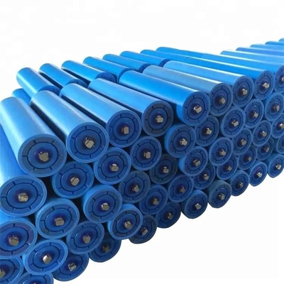 Rolos de tensor plásticos do treinamento do transporte do impacto do HDPE da tubulação do polímero de 4 polegadas