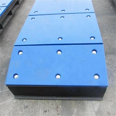 Curvado projetar a cara plástica do para-choque da doca acolchoa UHMWPE Marine Dock Bumpers