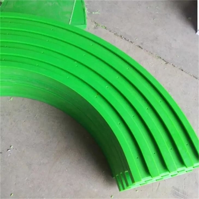 O trilho de guia feito à máquina PE UHMWPE plástico do transporte das peças curvou a trilha da corrediça da trilha