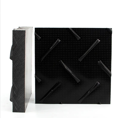 15 mm espessura tapetes de proteção do solo de plástico 4x8 folha com textura para obras civis
