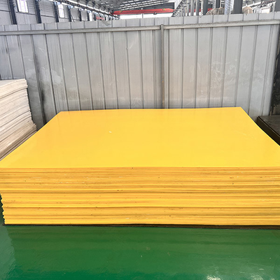 Folhas de plástico UHMWPE resistentes ao desgaste Excelente resistência química Alta resistência à tração