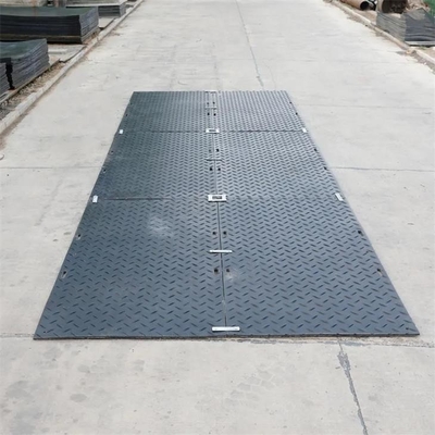 a estrada composta exterior do HDPE de 4x8ft Plastice chapeia as esteiras à terra da proteção