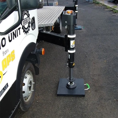 Guindaste de levantamento plástico de Crane Truck Outrigger Pads For do HDPE móvel durável do quadrado