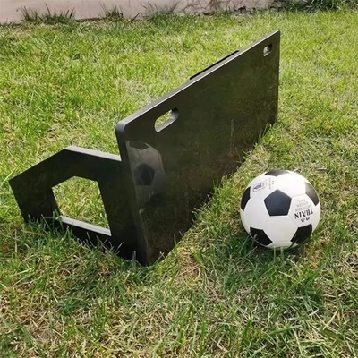 Parede dobrável do Rebounder do futebol do plástico de polietileno do equipamento de treino do futebol