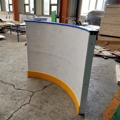 Cerca do HDPE da placa de Dasher da barreira dos trilhos da pista de gelo do polietileno de alto densidade