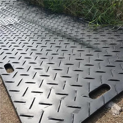 O HDPE moeu esteiras plásticas da estrada de Crane Truck Access Mat Construction da proteção