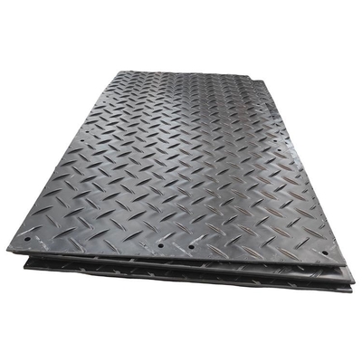 Esteiras portáteis de Mat Hdpe Ground Protection Road das estradas do assoalho plástico duro