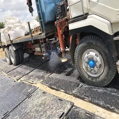 Esteiras portáteis de Mat Hdpe Ground Protection Road das estradas do assoalho plástico duro