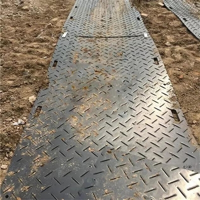 esteiras à terra provisórias plásticas de pouco peso do pântano do HDPE das esteiras da proteção do anti deslizamento de 4X8ft