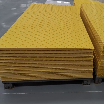 a proteção da terra do HDPE de 2*8ft cobre o acesso provisório Mats For Construction da estrada