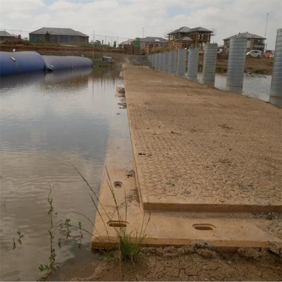 a proteção da terra do HDPE de 2*8ft cobre o acesso provisório Mats For Construction da estrada