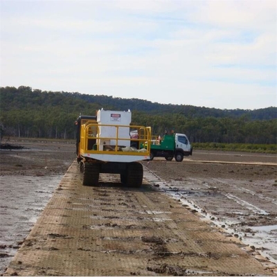 a proteção da terra do HDPE de 2*8ft cobre o acesso provisório Mats For Construction da estrada