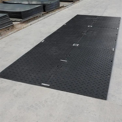 Esteira à terra da estrada da trilha de Mats Temporary Heavy Duty Construction da proteção do HDPE
