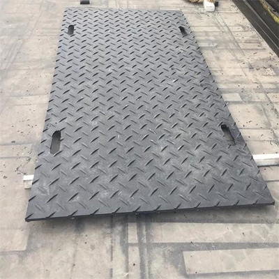 Estrada provisória plástica de Mat Ground Protection Mats For da trilha do polietileno de 2×8 Ft