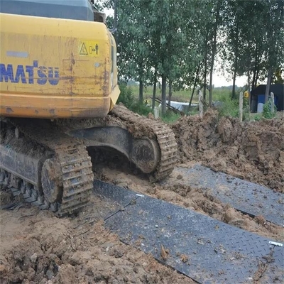 Esteira à terra da estrada da trilha de Mats Temporary Heavy Duty Construction da proteção do HDPE