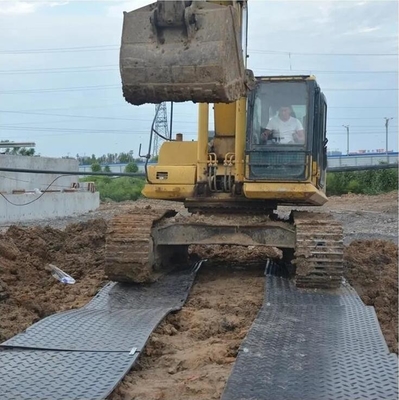 trilha à terra plástica Mats For Heavy Duty do HDPE das placas da proteção de 4x8ft