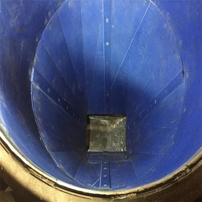 Auto cilíndrico da folha do silo UHMWPE que lubrifica o forro do depósito de carvão do forro do silo