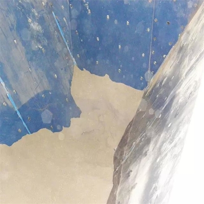 48 x 96 polegadas sob a peneira convergem a placa azul plástica do forro do depósito de carvão de UHMWPE
