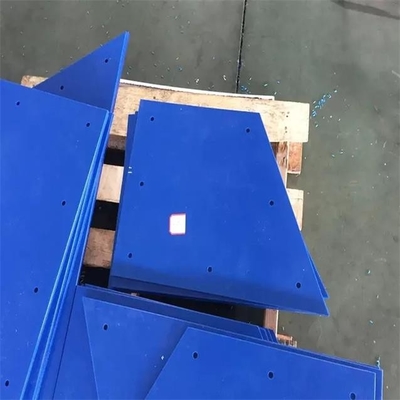 48 x 96 polegadas sob a peneira convergem a placa azul plástica do forro do depósito de carvão de UHMWPE