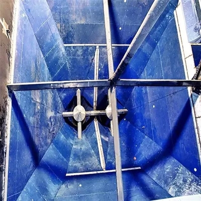 Auto que lubrifica a folha plástica azul do forro do depósito de carvão dos silos da propriedade UHMWPE