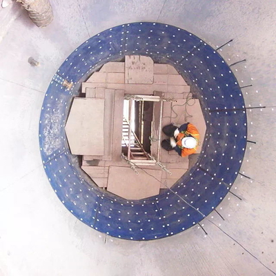 Auto cilíndrico da folha do silo UHMWPE que lubrifica o forro do depósito de carvão do forro do silo