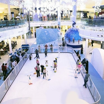 revestimento portátil sintético da patinagem de rolo da pista de gelo UHMWPE do hóquei de 1200*1000mm
