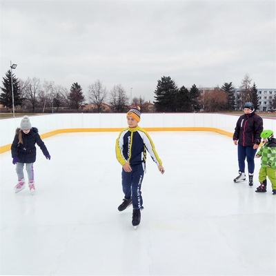 Hóquei de patinagem artificial de Ski Surface For Synthetic Ice da folha plástica de UHMWPE