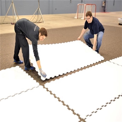 Telhas de revestimento portáteis do hóquei da pista da patinagem no gelo do material UHMWPE do polietileno