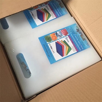 Segurança e de desbastamento do HDPE durável placa de corte plástica da cozinha das placas