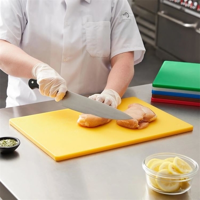 Segurança e de desbastamento do HDPE durável placa de corte plástica da cozinha das placas