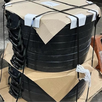 Impacto - guiga plástica móvel resistente Jack Pads do HDPE do guindaste dos cantos de círculo