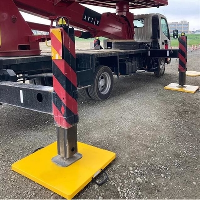 O estabilizador composto de Crane Foot Support Mats Outrigger do HDPE acolchoa Jack Foot Pads
