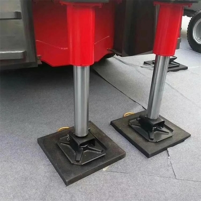 almofadas da guiga do plástico de polietileno do impacto de 600*600mm anti para Crane Foot Support