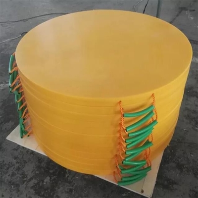 Almofada provisória da guiga de Crane Foot Support Plate Jack do HDPE para a construção