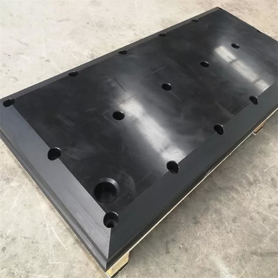Amortecedor da doca da folha da abrasão UHMWPE que desliza a placa Marine Fender Frontal Pads
