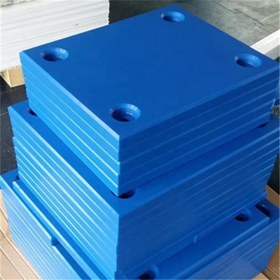 Curvado projetar a cara plástica do para-choque da doca acolchoa UHMWPE Marine Dock Bumpers