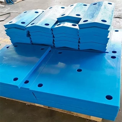 Amortecedor portuário plástico da doca de Pier Shield UHMWPE da engenharia da resistência de corrosão que enfrenta a almofada