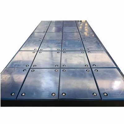 Barco abundante UHMWPE Marine Fender Face Pad do Seawater da resistência de impacto da doca plástica