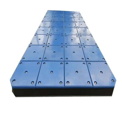 Resista a construção do porto marítimo de Marine Fender Facing Panels For do arco do impacto UHMWPE