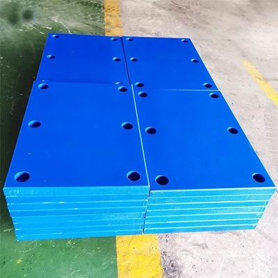 Almofada plástica da cara do para-choque da doca de UHMWPE para a proteção portuária do lado do porto da construção