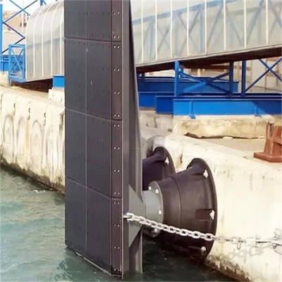 O canto plástico durável de UHMWPE acolchoa a construção de Marine Fender Board For Dock