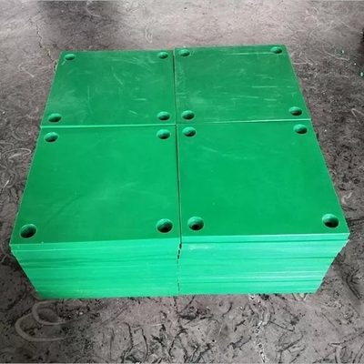 Resista o HDPE Marine Boat Dock Fender Face plástica Front Pad Plate Panel do impacto