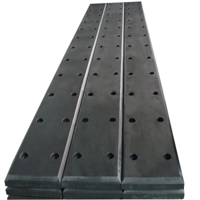 Amortecedor da doca da folha da abrasão UHMWPE que desliza a placa Marine Fender Frontal Pads