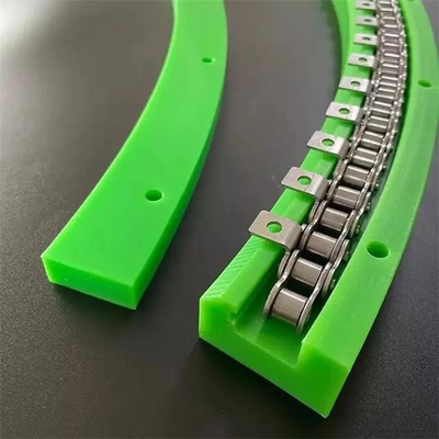 Tiras de desgaste plásticas do guia da corrente do trilho de guia UHMWPE do polietileno para a correia transportadora