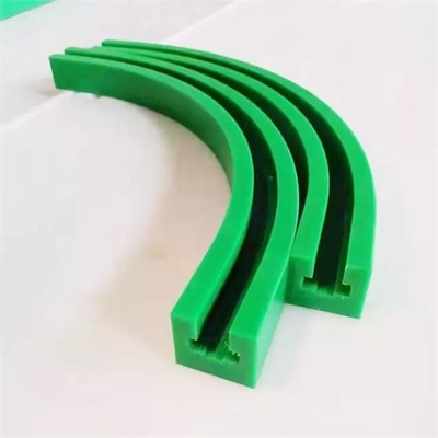 Tiras de desgaste plásticas do guia da corrente do trilho de guia UHMWPE do polietileno para a correia transportadora