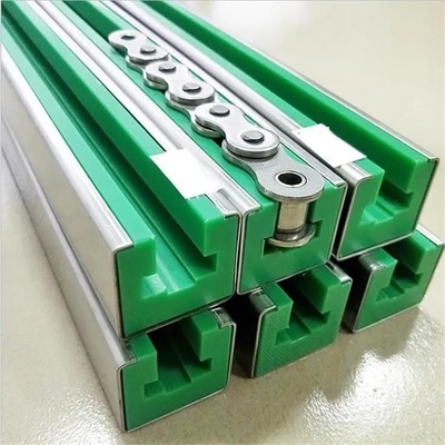 Os guias da corrente transportadora do polietileno vestem - o trilho de guia linear resistente de UHMWPE