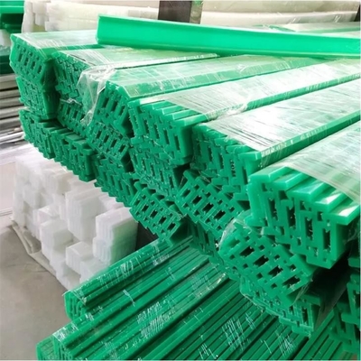Os guias da corrente transportadora do polietileno vestem - o trilho de guia linear resistente de UHMWPE