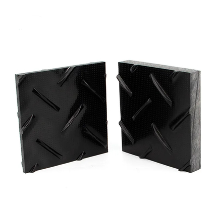 15 mm espessura tapetes de proteção do solo de plástico 4x8 folha com textura para obras civis
