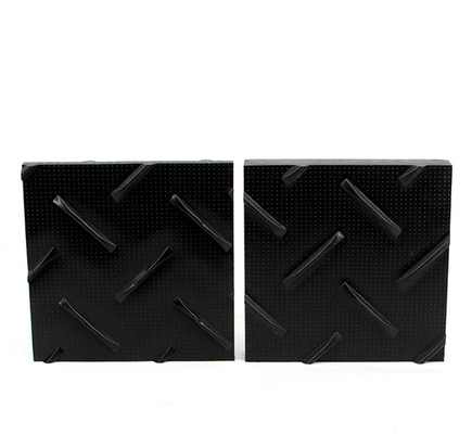 15 mm espessura tapetes de proteção do solo de plástico 4x8 folha com textura para obras civis