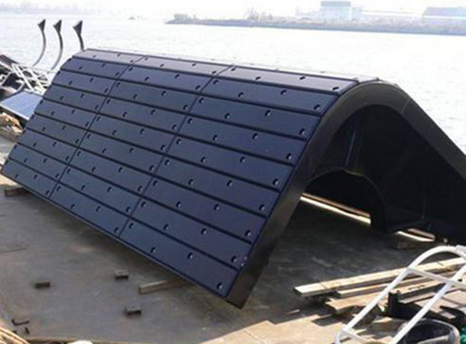 Amostra gratuita de placa de proteção para embarcações de doca UHMWPE